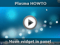 Move widget in panel